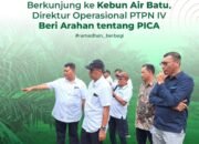 Berkunjung ke Kebun Air Batu, Direktur Operasional PTPN IV Beri Arahan tentang PICA