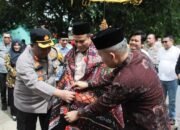 Pj Bupati Ir Ardan Noor disambut Forkopimda Palas