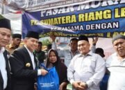 Pj Gubsu Apresiasi Gebyar Pasar Murah PT SSL dan SRL Dalam Rangka HUT Kabupaten Padang Lawas ke-17 Tahun