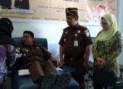 Sambut HBA ke-64 dan HUT IAD XXIV Kejari Palas Gelar Donor Darah, Baksos dan Anjangsana