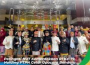 Peringati HUT Kemerdekaan RI Ke – 79 Holding PTPN Gelar Upacara Bendera.
