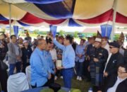 Pasangan Anton Saragih – Benny Sinaga Gelar Acara Adat dan Deklarasi Sebelum Mendaftar ke KPU.