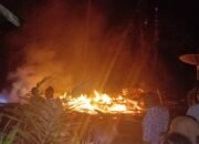 Satu Unit Rumah Hangus Dilalap Sijago Merah Di Desa Gading Kec. Barumun Barat