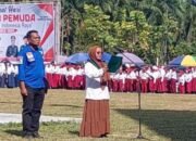 Wakil Ketua DPD KNPI Palas Pembaca Teks Ikrar Sumpah Pemuda Hasil Kongres 1928